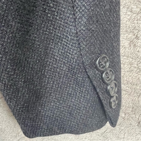 CORNELIANI Made In Italy Wool Cashmere Herringbone Blazer 42R - Picture 13 of 16